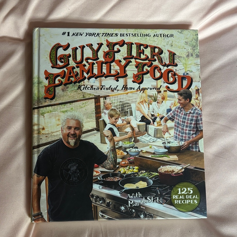 Guy fieri family cook book